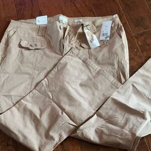 True Craft Women's Tan Cargo Pants